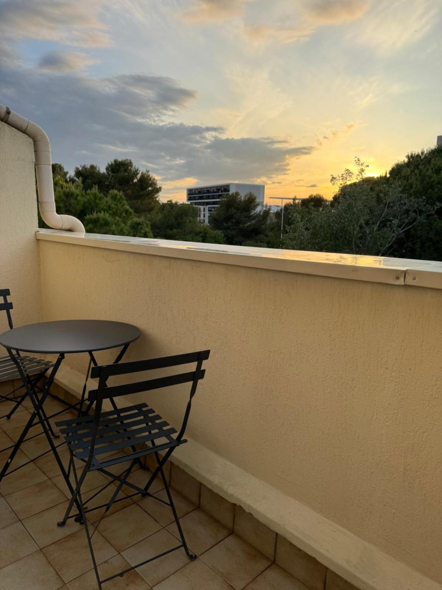 Appartement 50M2, Montpellier Ovalie, Clim-Balcon-Netflix Bagian luar foto